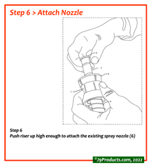 How-to Guide for installing J-9 Sprinkler Extensions